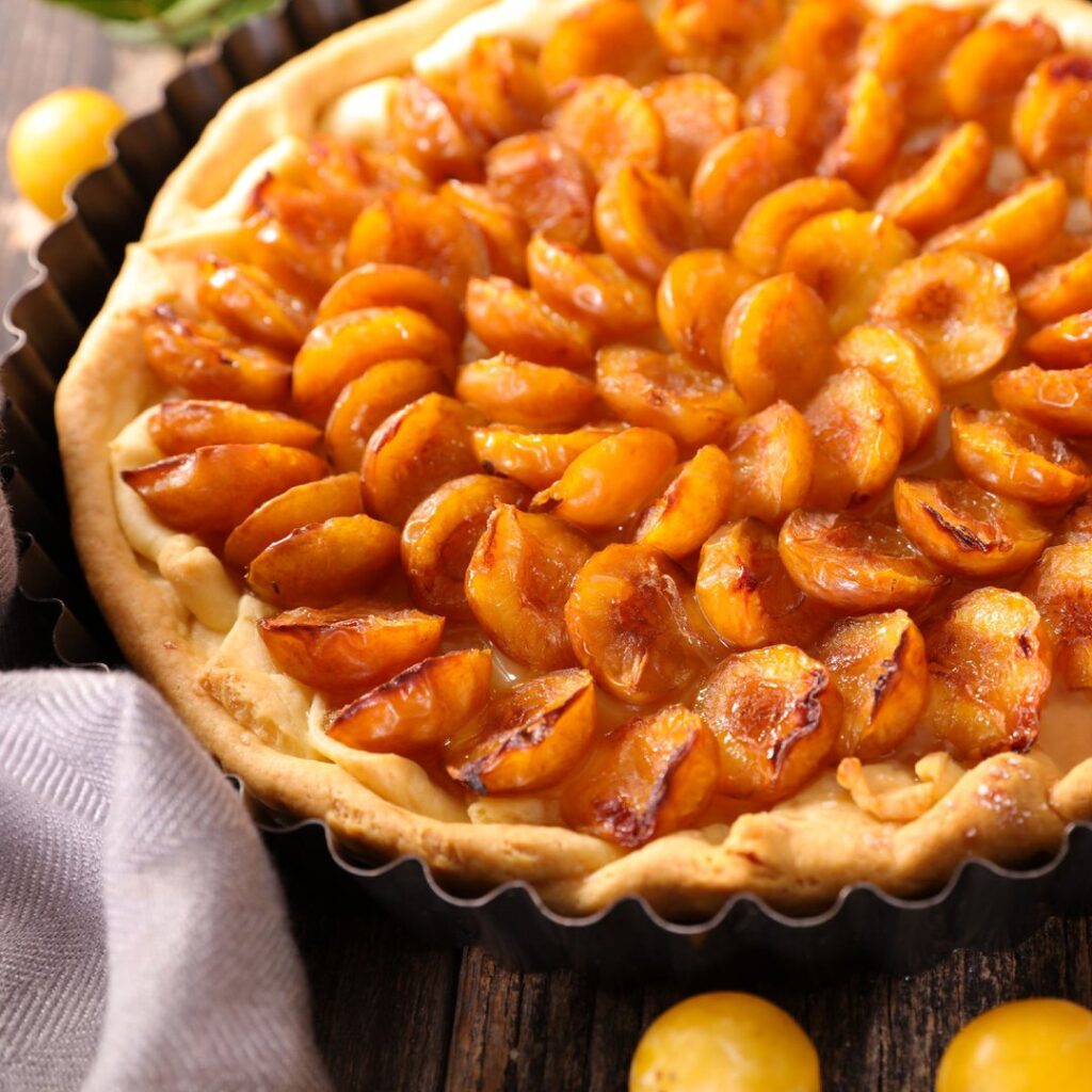 Tarte aux mirabelles facile