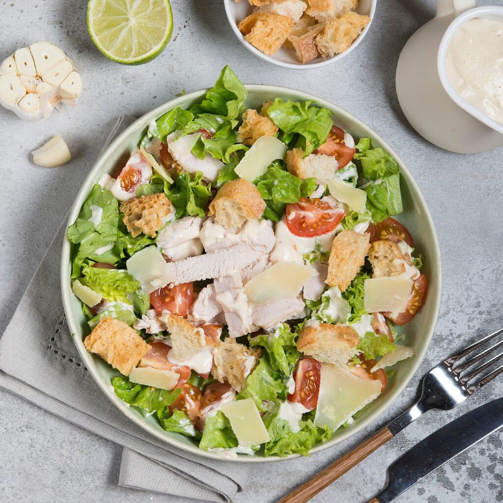 Salade César au poulet