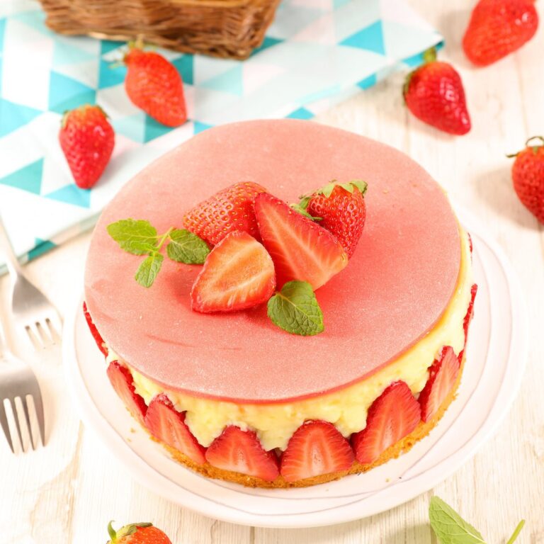 Fraisier facile Fraisier facile