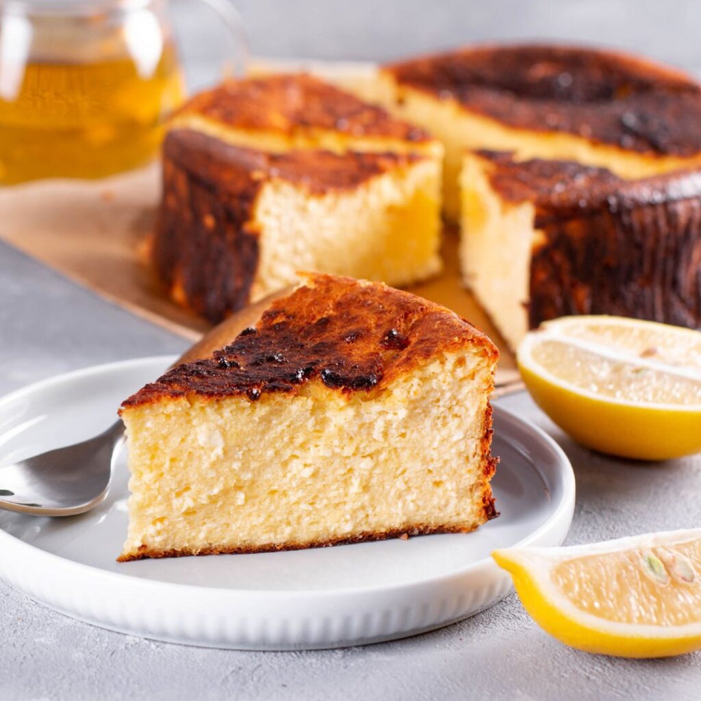 Gâteau au fromage blanc léger