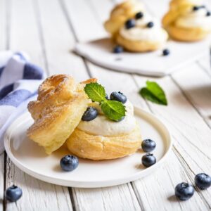 Choux à la crème pâtissière
