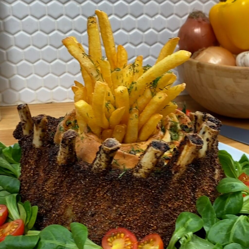 Corona de costillas!