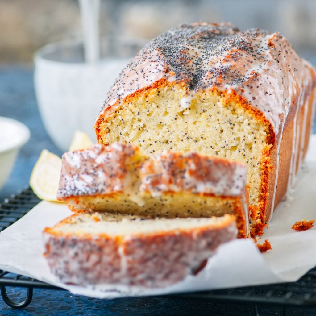Gâteau au citron et graines de pavot