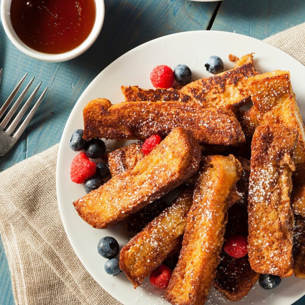 Pain perdu en baguette