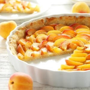 Tarte fine aux abricots