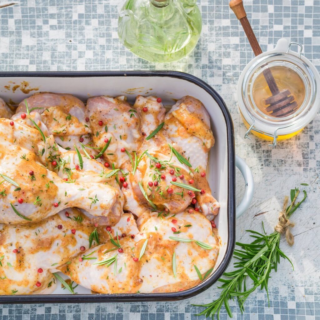 Marinade brochettes de poulet au barbecue