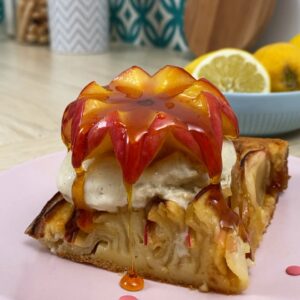 Gâteau invisible aux pommes