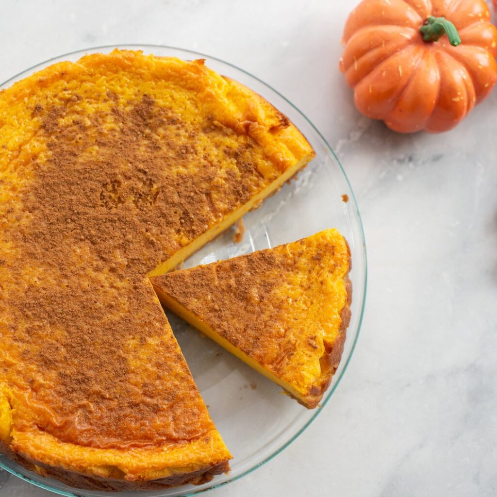 Gâteau au potiron et coco