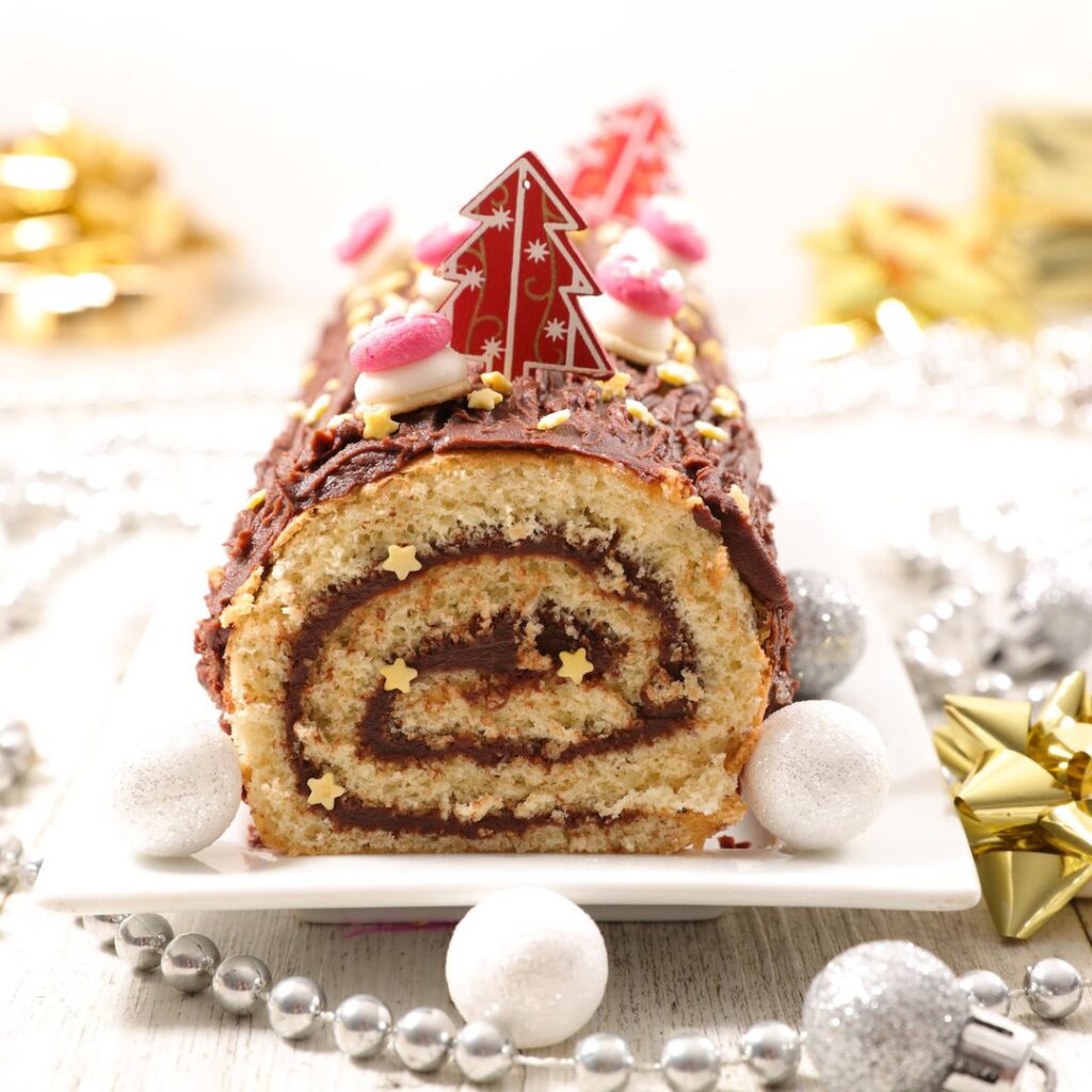 Bûche de noël facile
