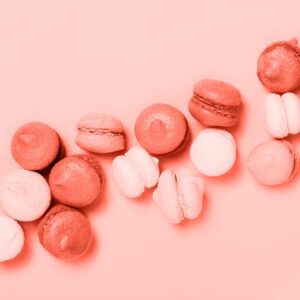 Recette pour des mini-macarons à la framboise