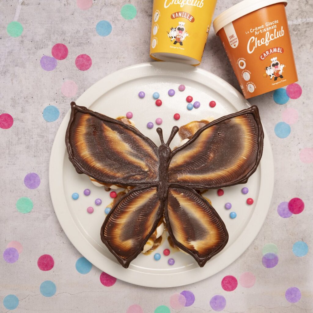 Papillon chocolaté