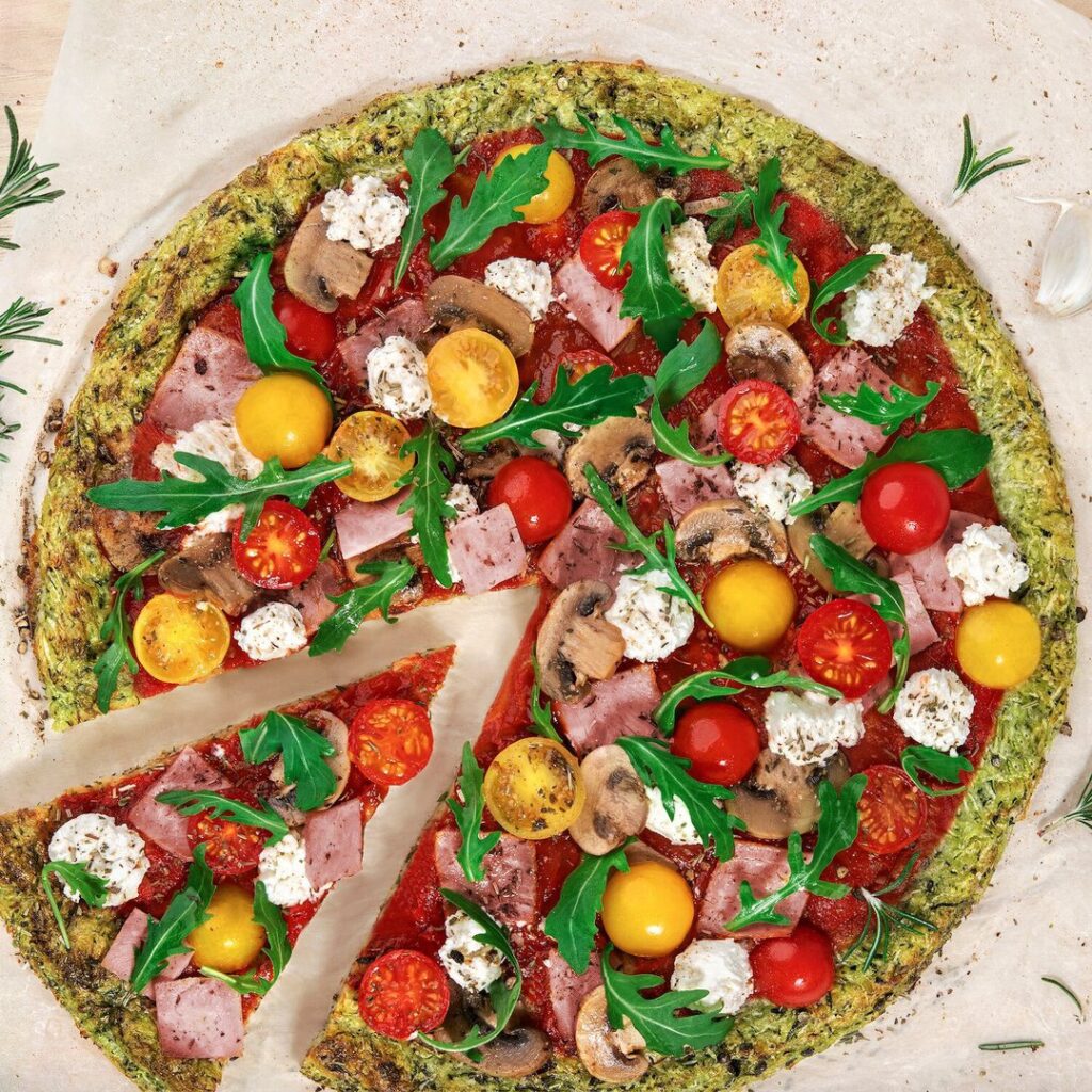 La courgette pizza aux épices Chefclub de Lou