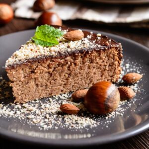 Gâteau crème de marron et marrons