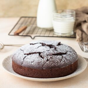Gâteau au chocolat avec 2 œufs