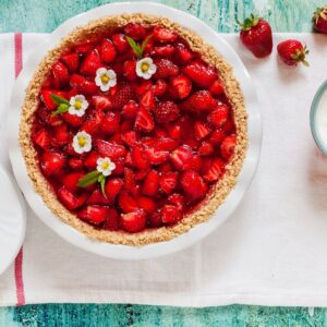 Tarte aux fruits rouges
