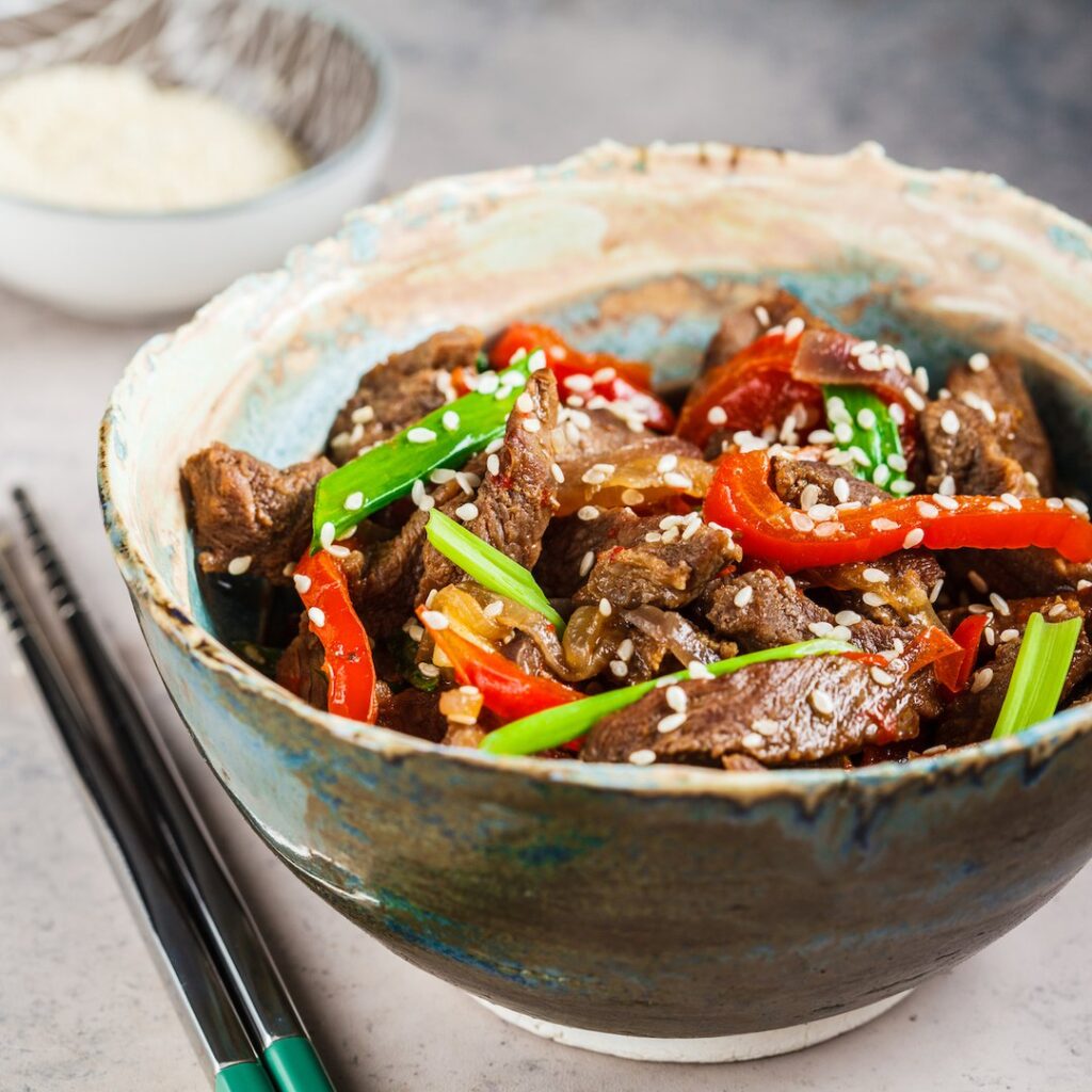 Sauté de bœuf aux épices