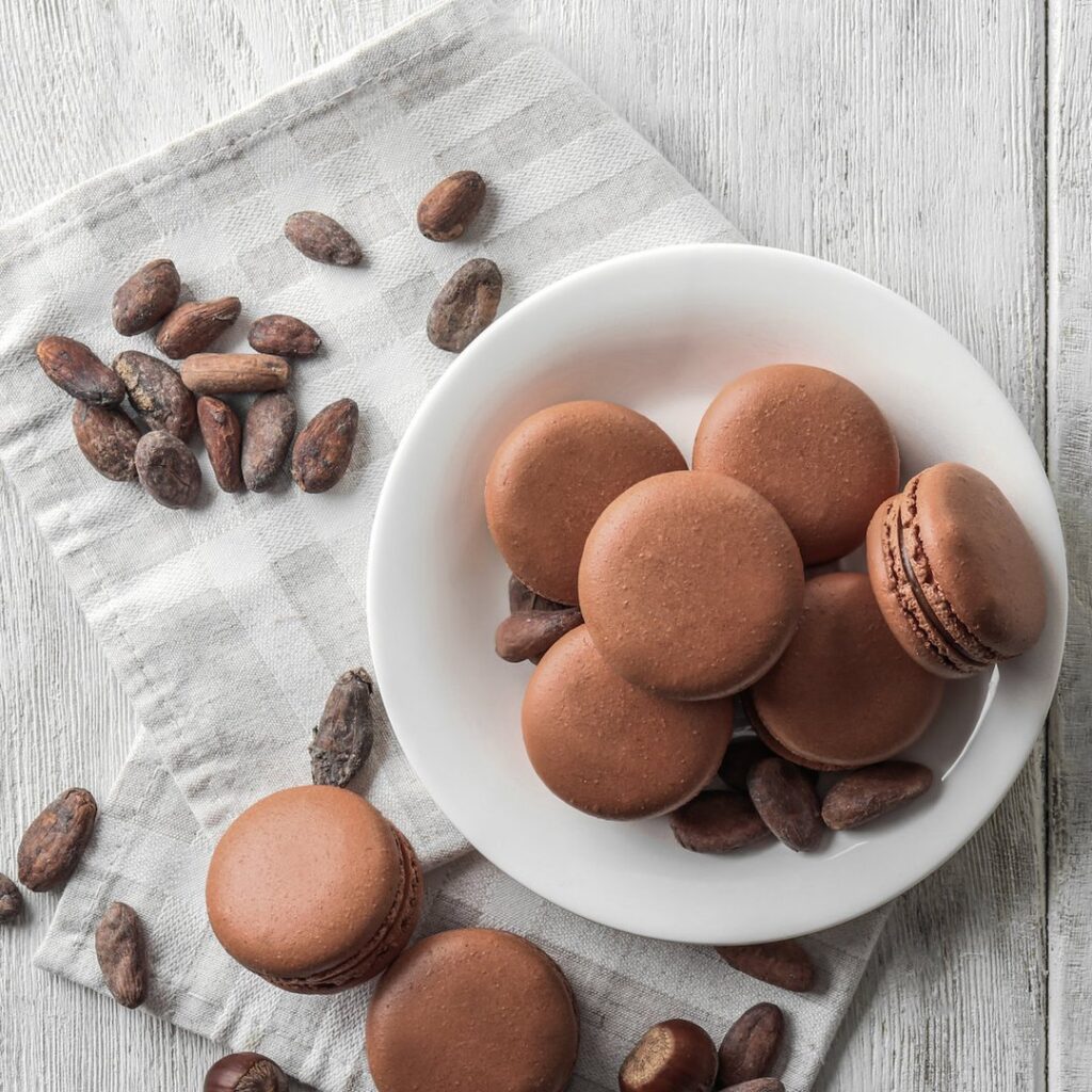 Macarons faciles au chocolat