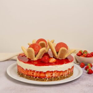 Strawberry Ice Cream Cake