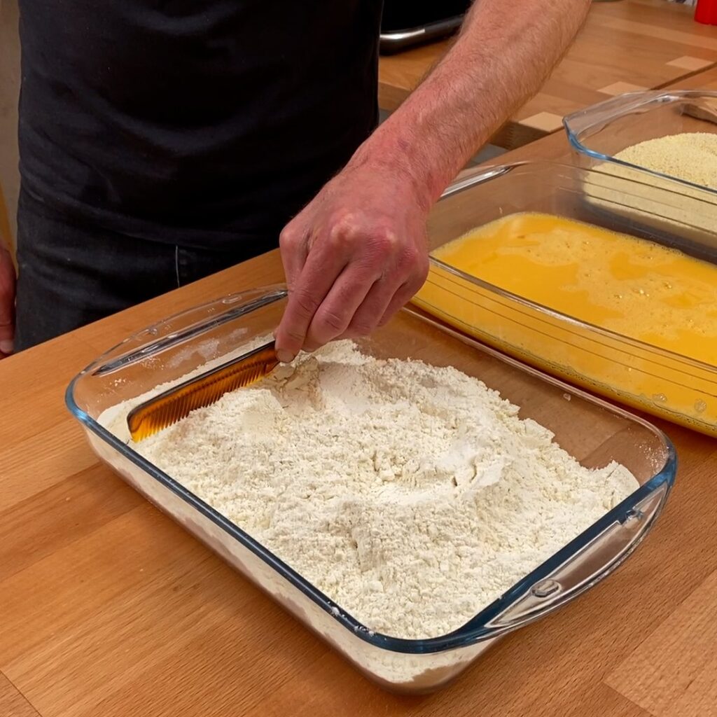 Gefülltes Schnitzel-Boot!