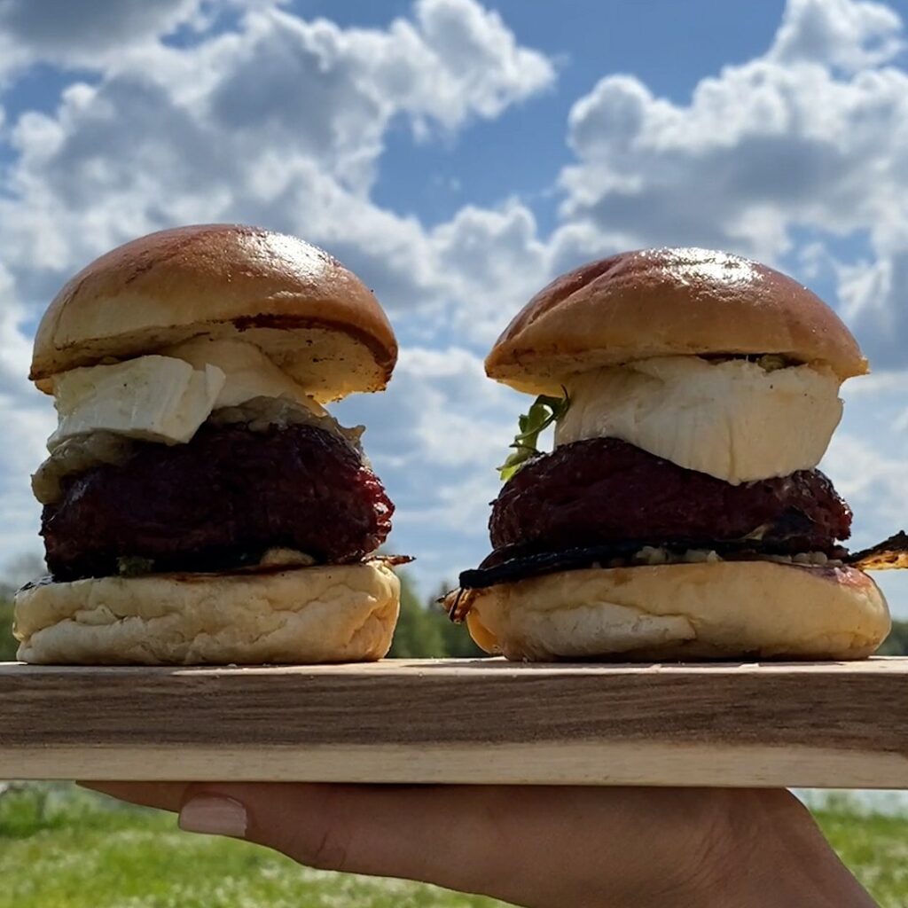 Le burger fumé d&rsquo;été