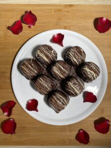Coração de chocolate dos namorados
