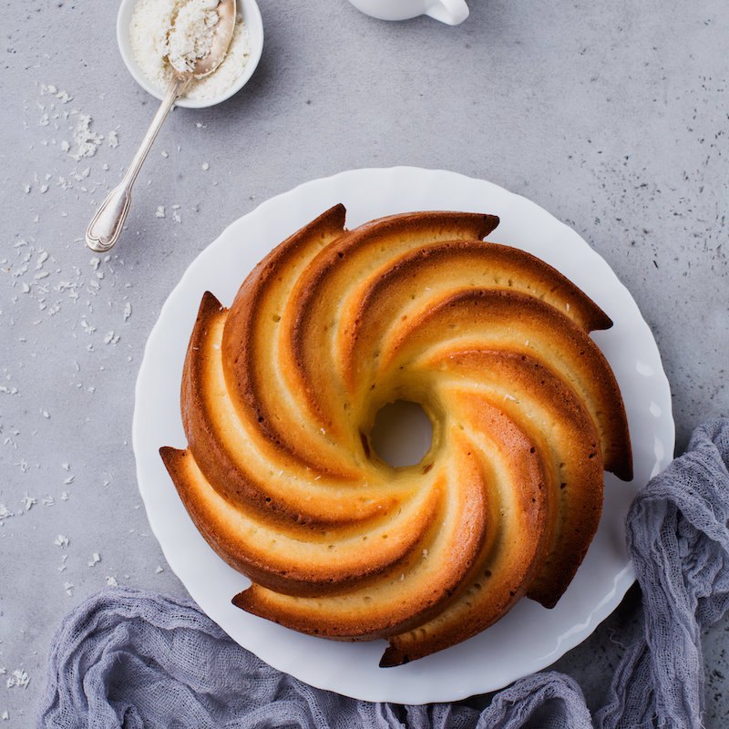 Gâteau au lait d&rsquo;amande