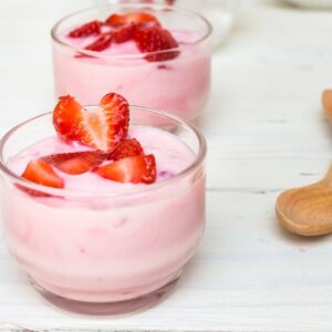 Mousse aux fraises
