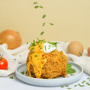 Onion Ring Benedict