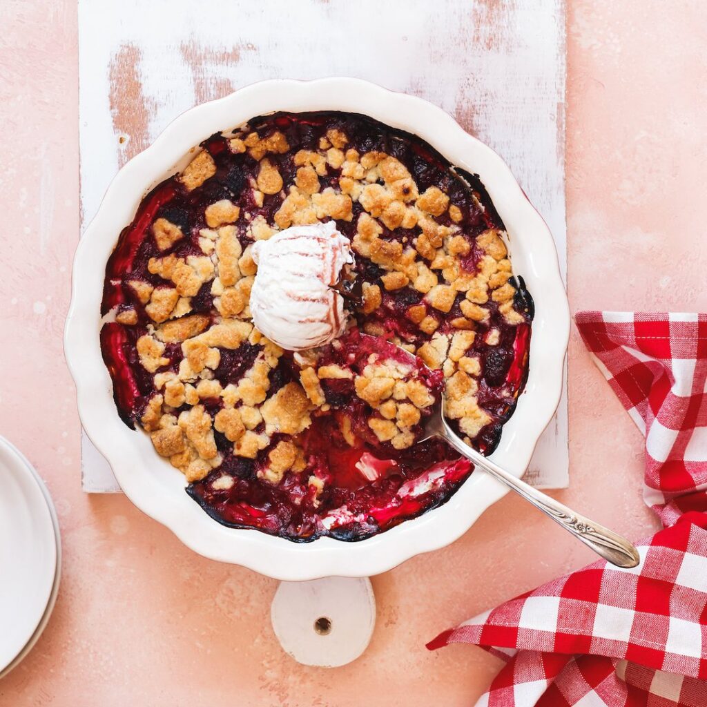 Gâteau aux fraises : le crumble parfait