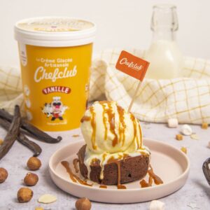 Fondant au chocolat givré