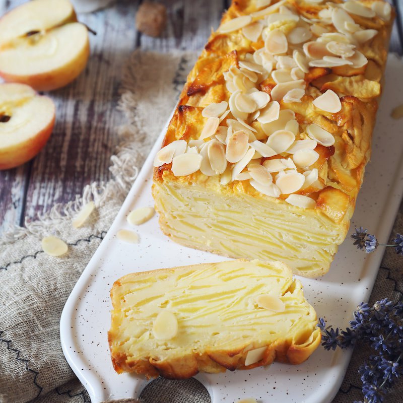 Gâteau healthy aux pommes
