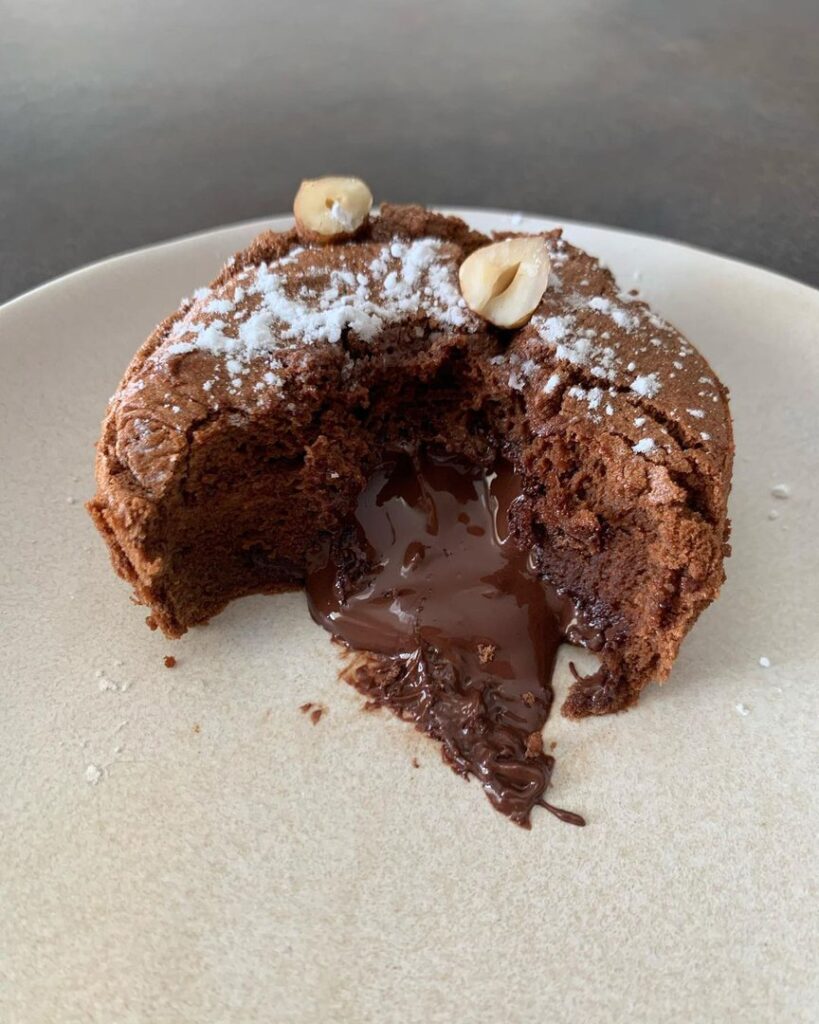 Coulant au chocolat allégé