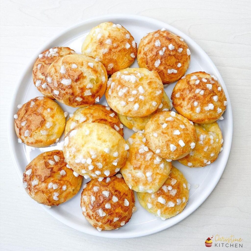 Chouquettes sucre perlé