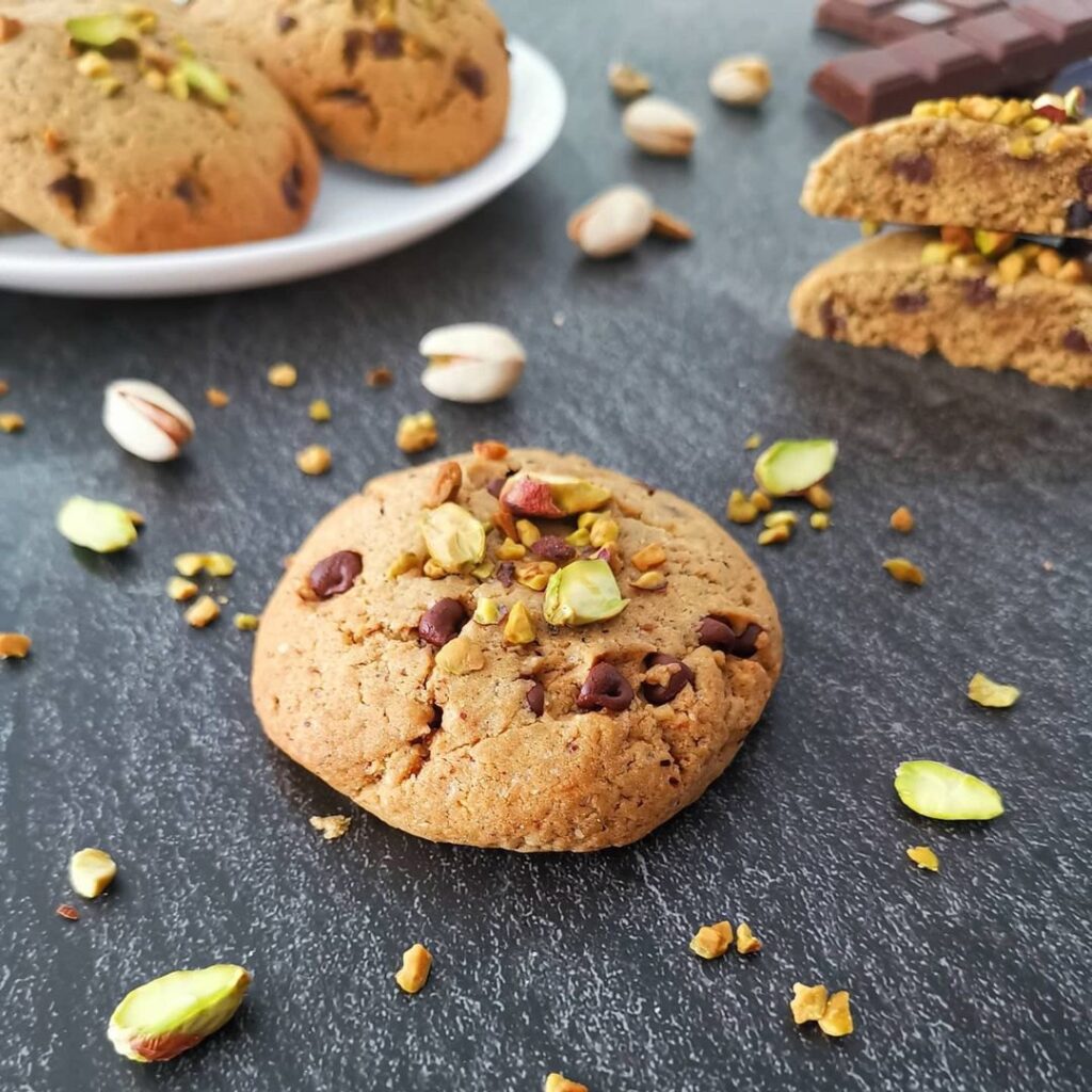 Cookies pistache chocolat