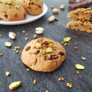 Cookies pistache chocolat