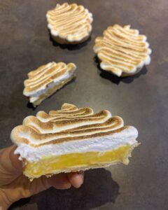 Tarte au citron meringuée allégée