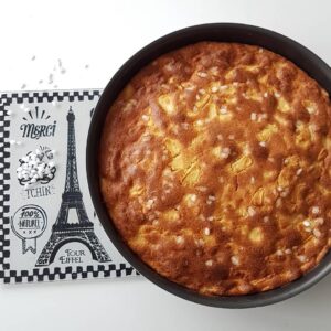 Gâteau madeleine aux pommes