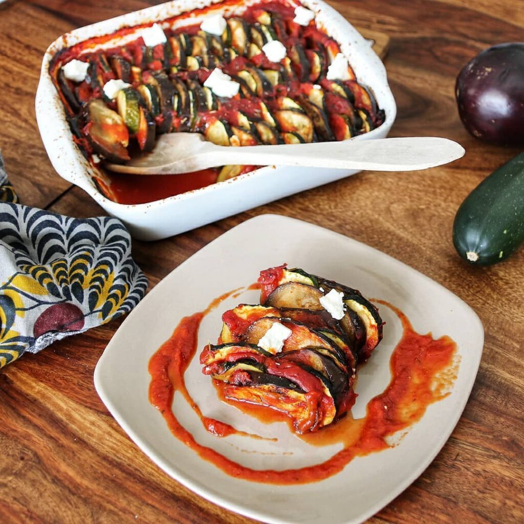 Tian express courgettes/aubergines