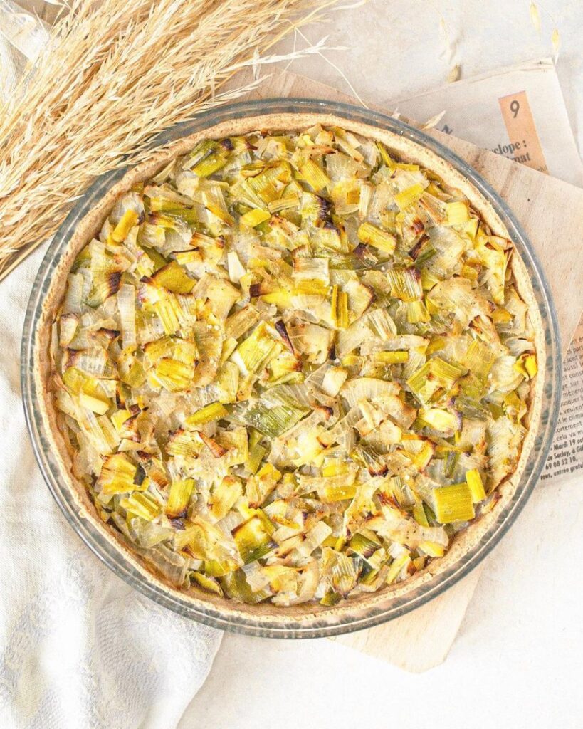 Tarte au poireaux