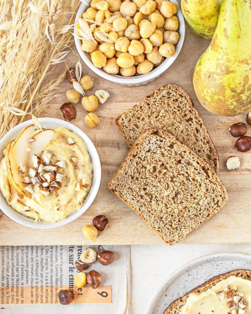 Houmous de panais et poire