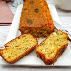 Cake saumon feta aneth