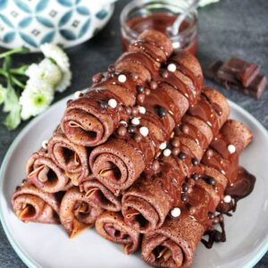 Crêpes tout choco