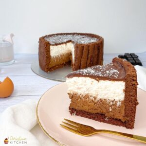 Charlotte au chocolat et noix de coco