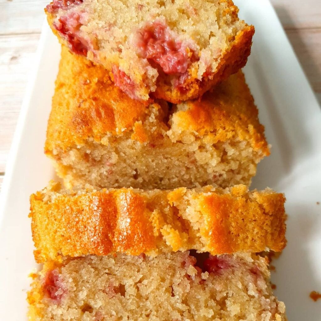 Cake framboises citron vert