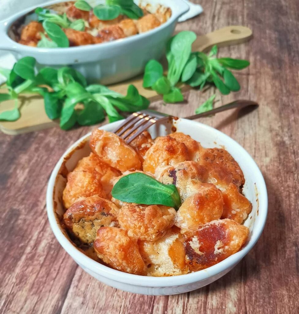 Gnocchis de tomates au parmesan