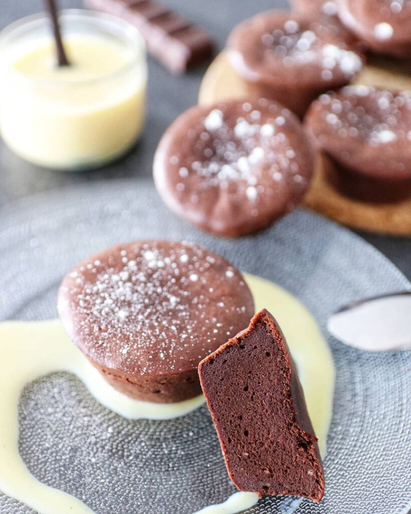 Moelleux au chocolat sans beurre ni sucre ajouté