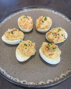 Oeufs mimosa allégés