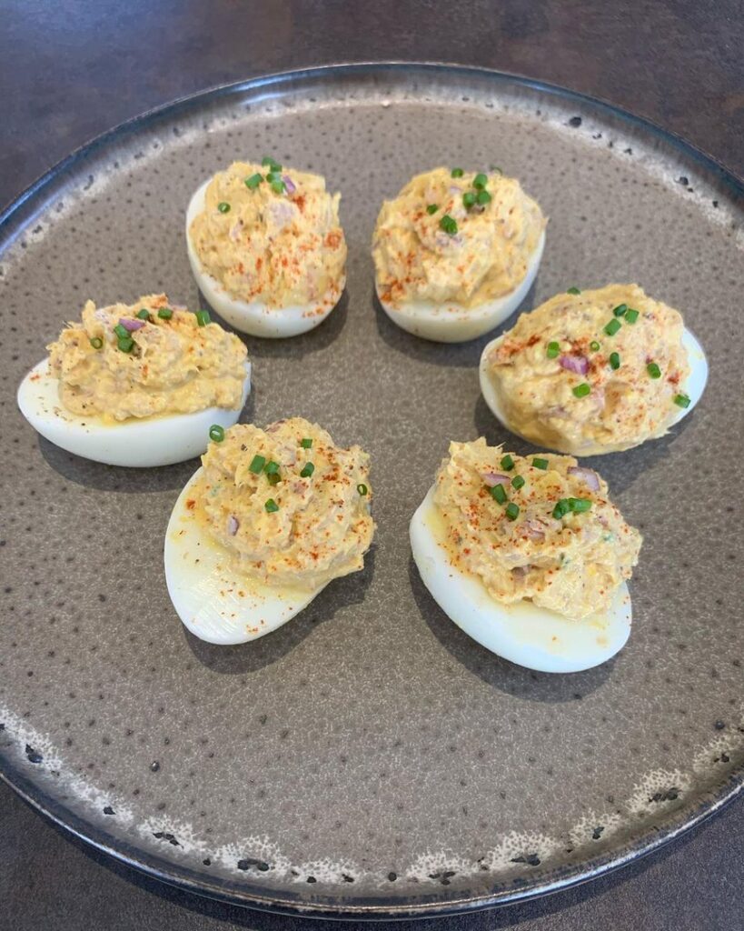 Oeufs mimosa allégés