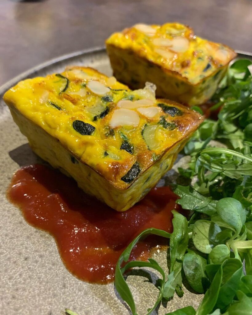 Mini flans de courgettes-mozza