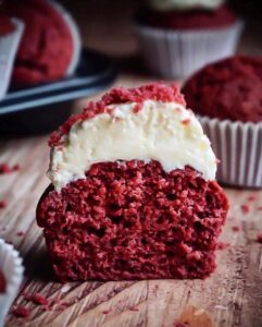 Cupcakes façon red velvet